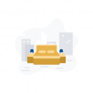 Signature Bay View with Two Queen Beds and Tub - Mobility Accessible